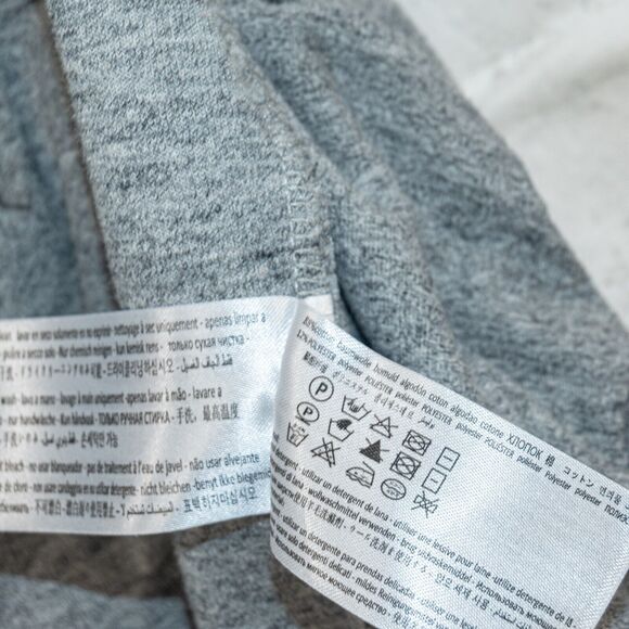 SUITSUPPLY Men's Heather gray drawstring Jogger sweatpant cotton blend sz XL - Picture 10 of 10